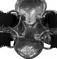 Chanel Silver Camellia Bracelet