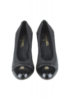 Chanel Logo Heel Shoes