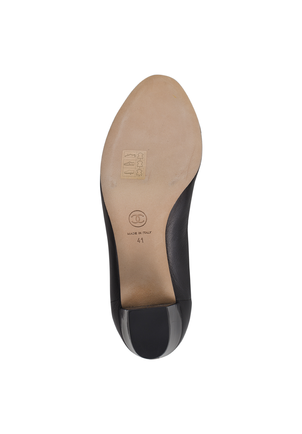 Chanel Logo Heel Shoes