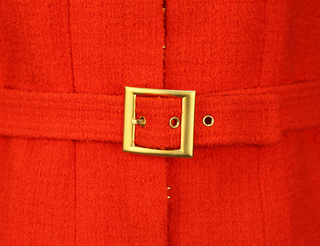 Chanel Red Tweed Jacket