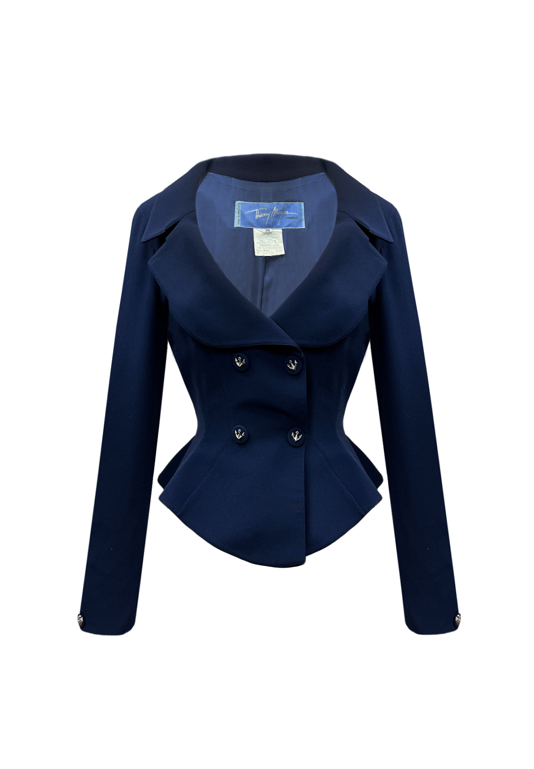 Thierry Mugler Navy Jacket