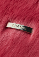 Chanel Rectangular Silver Hairpin