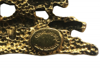 Vintage Hippos Brooch