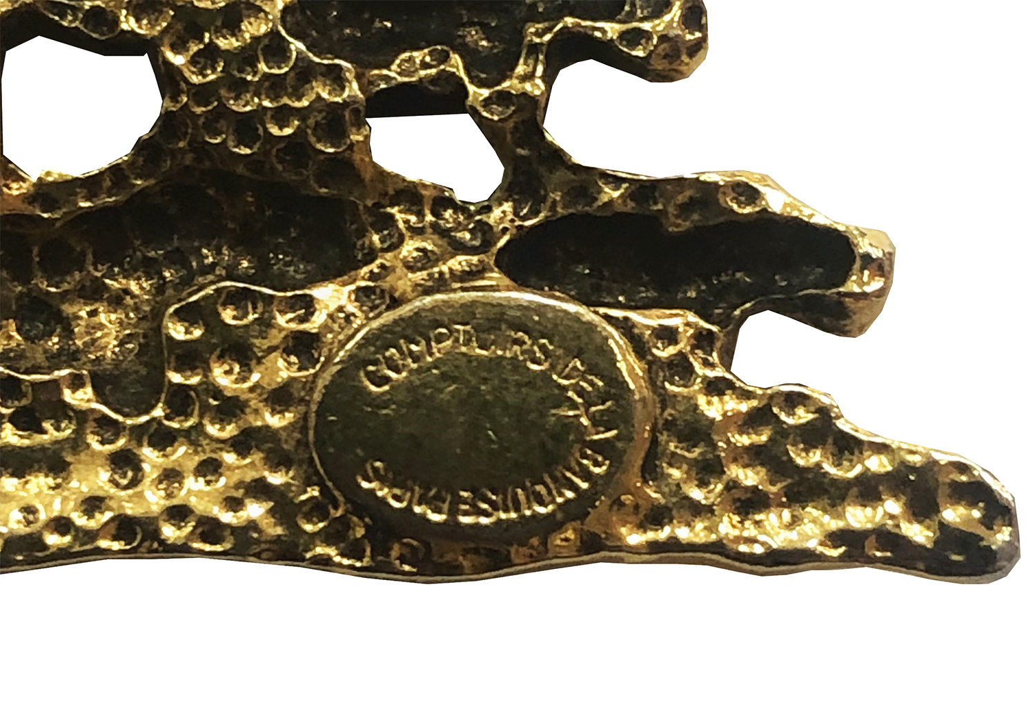 Vintage Hippos Brooch