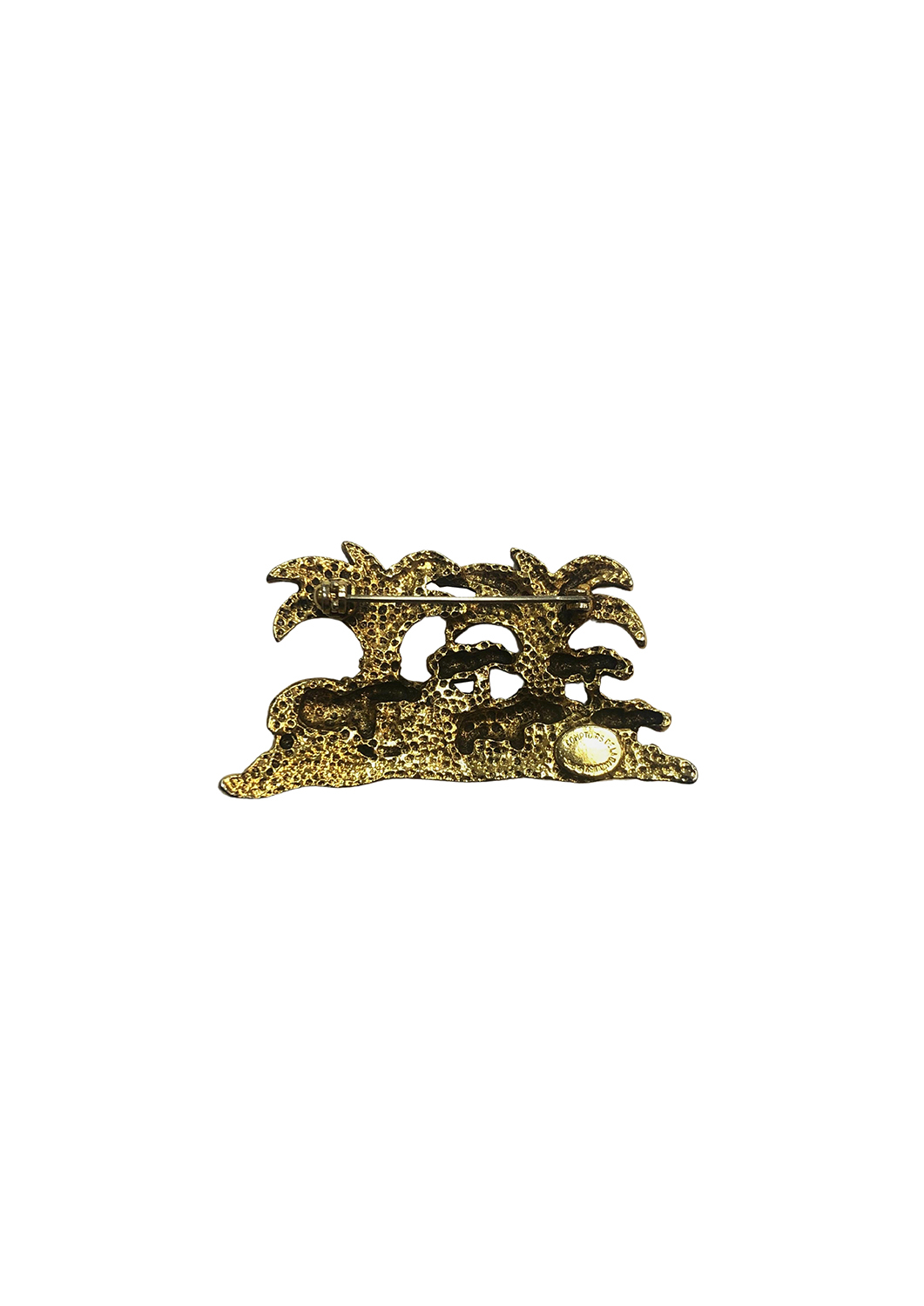 Vintage Hippos Brooch