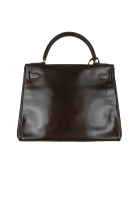 Hermès Kelly 28 Chocolate Box Retourne Bag