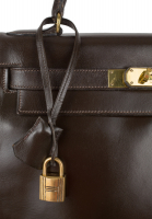 Hermès Kelly 28 Chocolate Box Retourne Bag