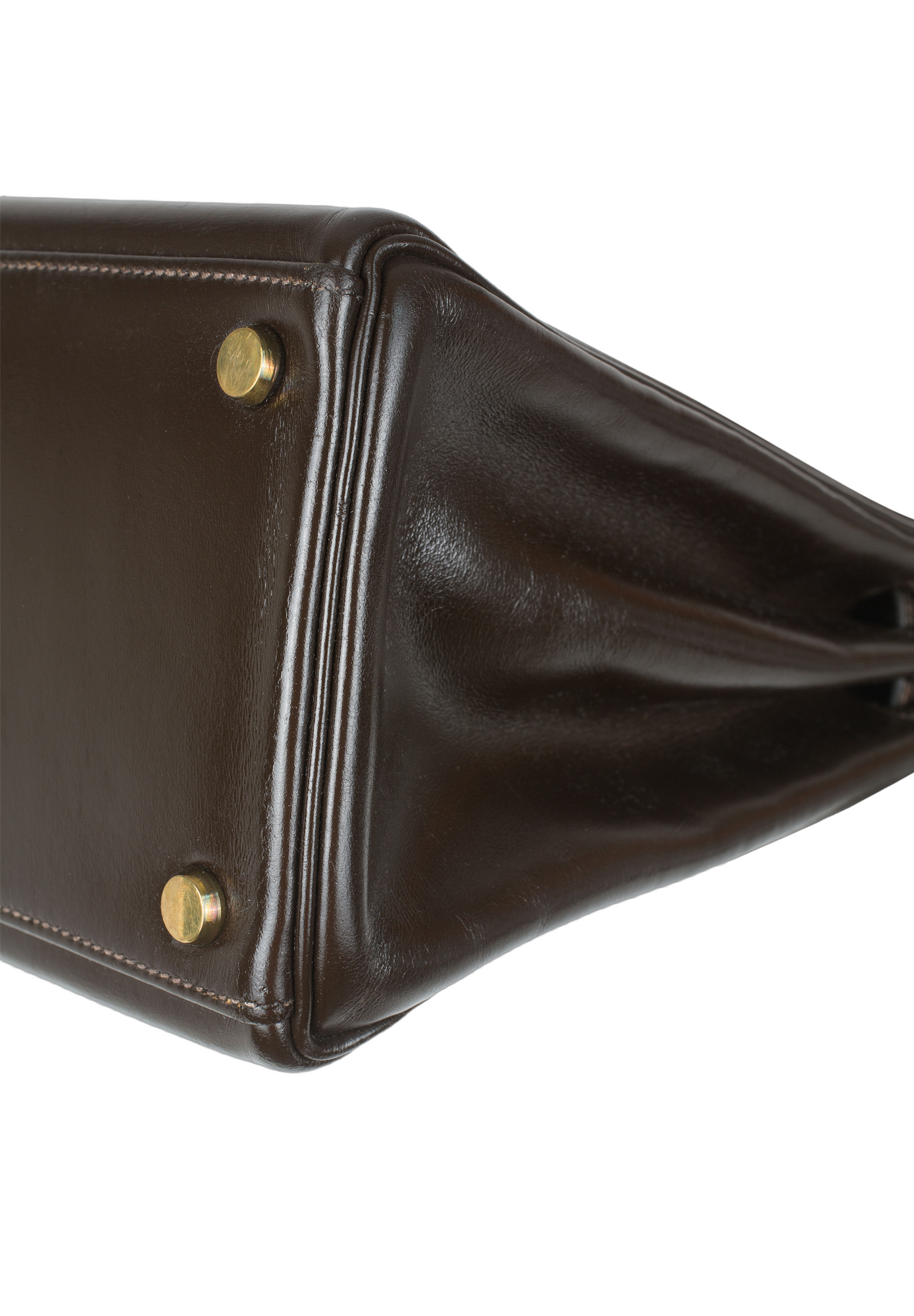 Hermès Kelly 28 Chocolate Box Retourne Bag