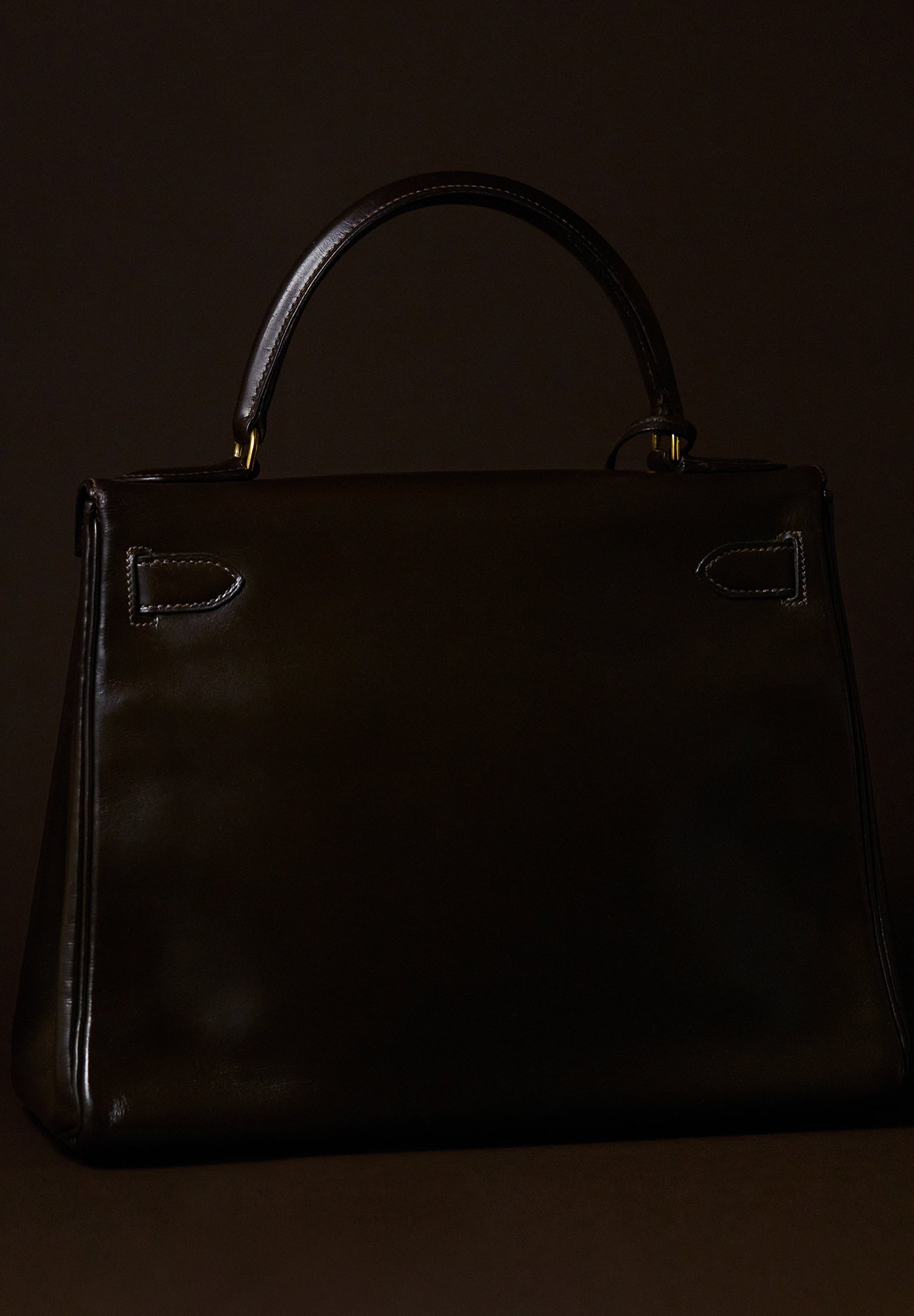 Hermès Kelly 28 Chocolate Box Retourne Bag