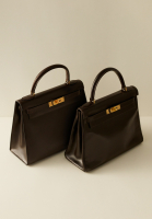 Hermès Kelly 28 Chocolate Box Retourne Bag