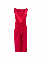 Alberta Ferretti Silk Scarlet Dress