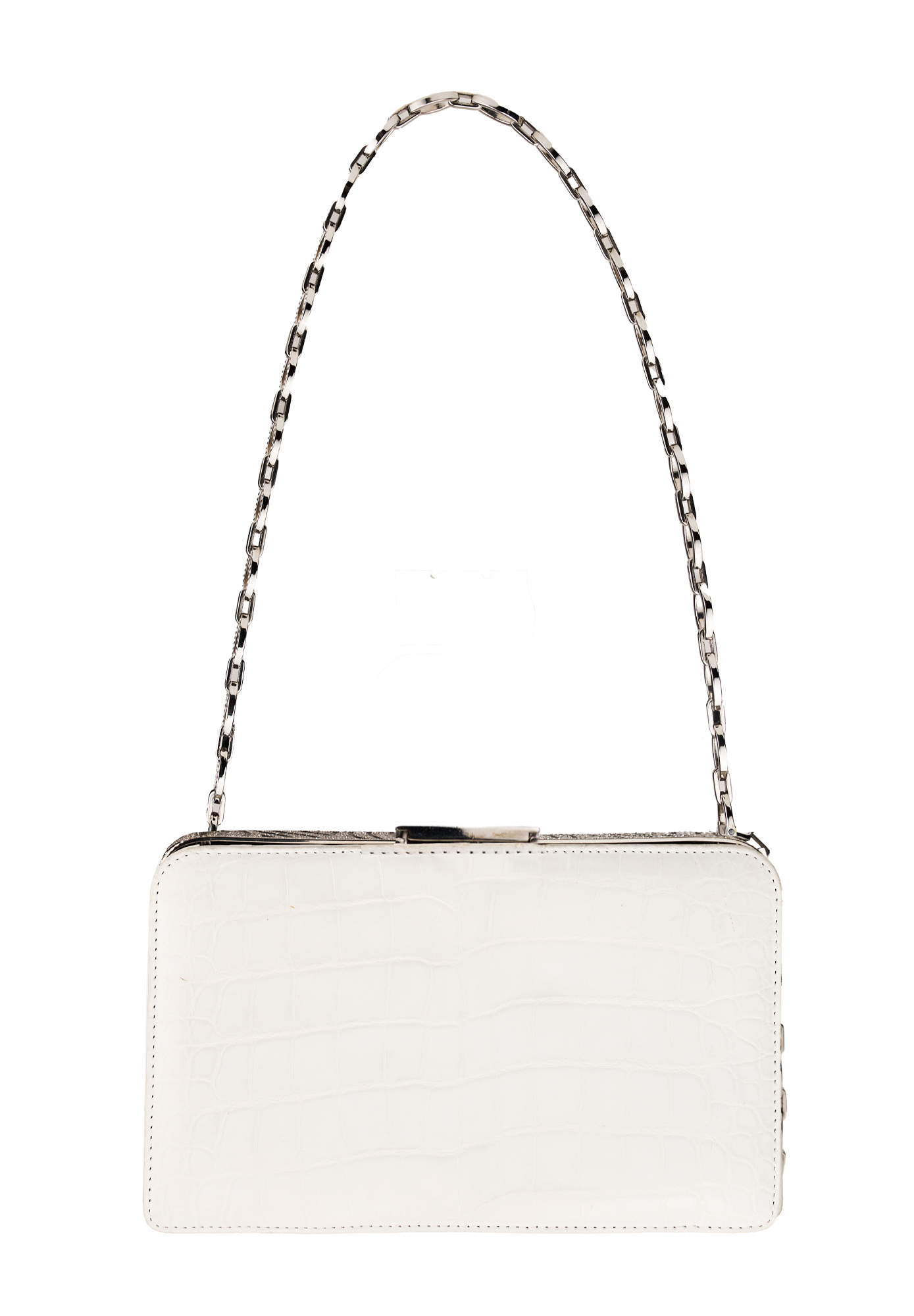 White Valentino Clutch Bag