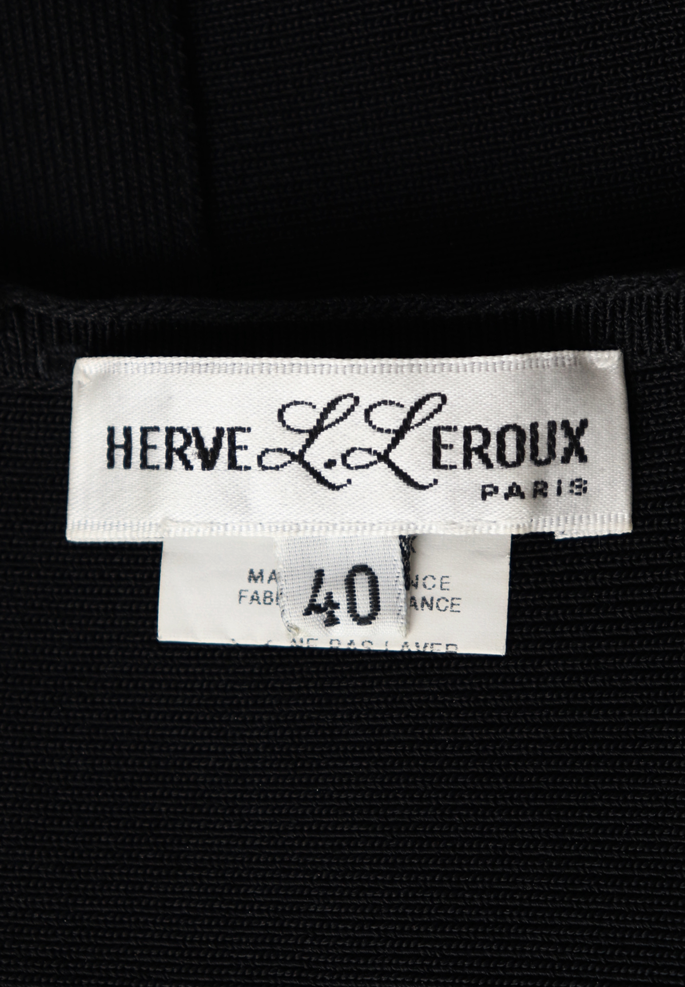 Hervé L. Leroux Bandage Dress