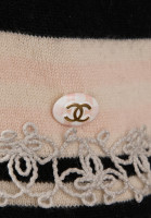 Chanel Striped Cashmere Dress