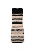 Chanel Striped Cashmere Dress