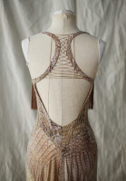 Roberto Cavalli Dress With Ombre Fringe