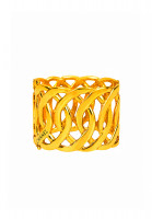 Chanel Golden Cuff Bracelet