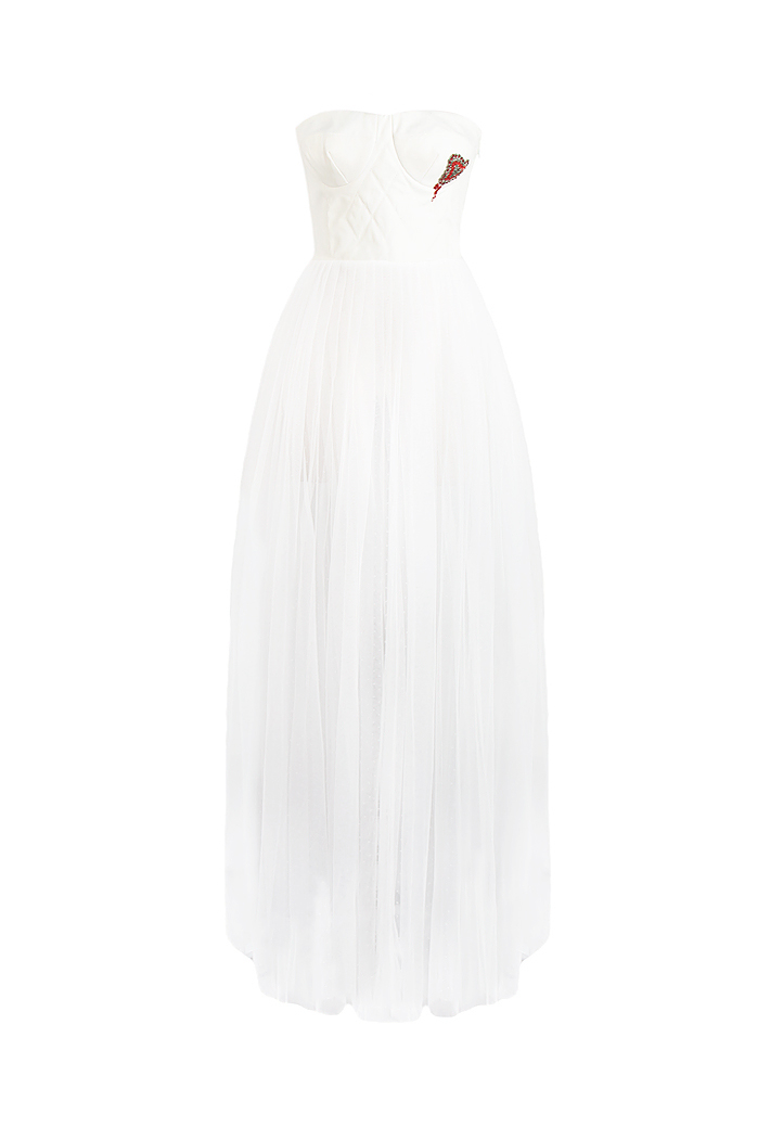 Christian Dior White Gown