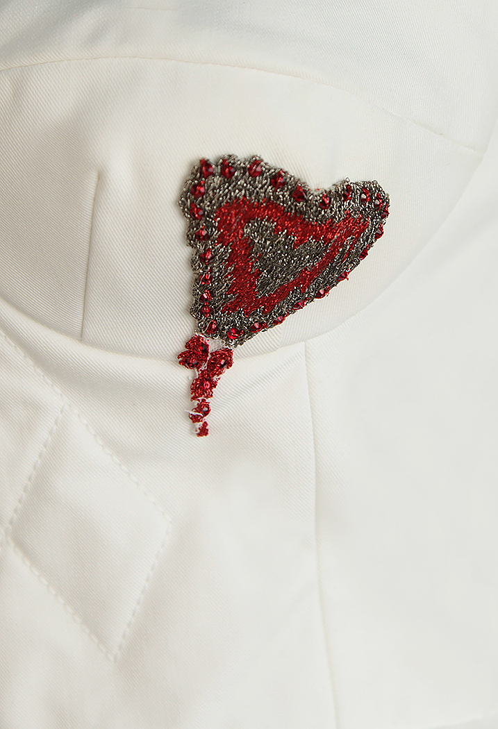 Christian Dior White Gown