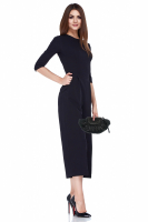 Christian Dior Black Pleated Leather Frame Clutch