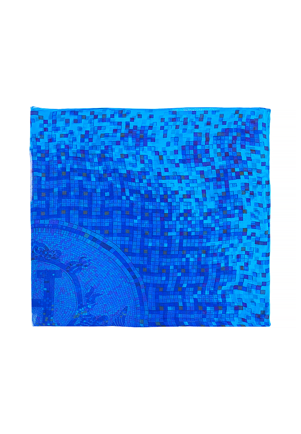 Hermès Mosaique Silk Shawl