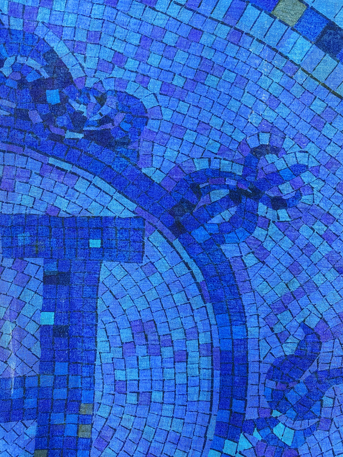 Hermès Mosaique Silk Shawl