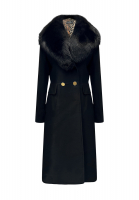 Dolce&Gabbana Black Wool Coat