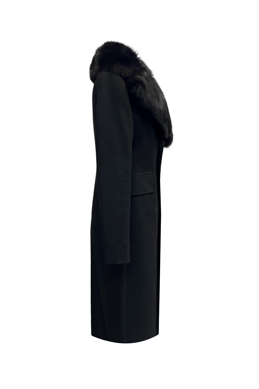 Dolce&Gabbana Black Wool Coat