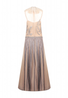 Valentino Embroidered Ostrich Feather Dress