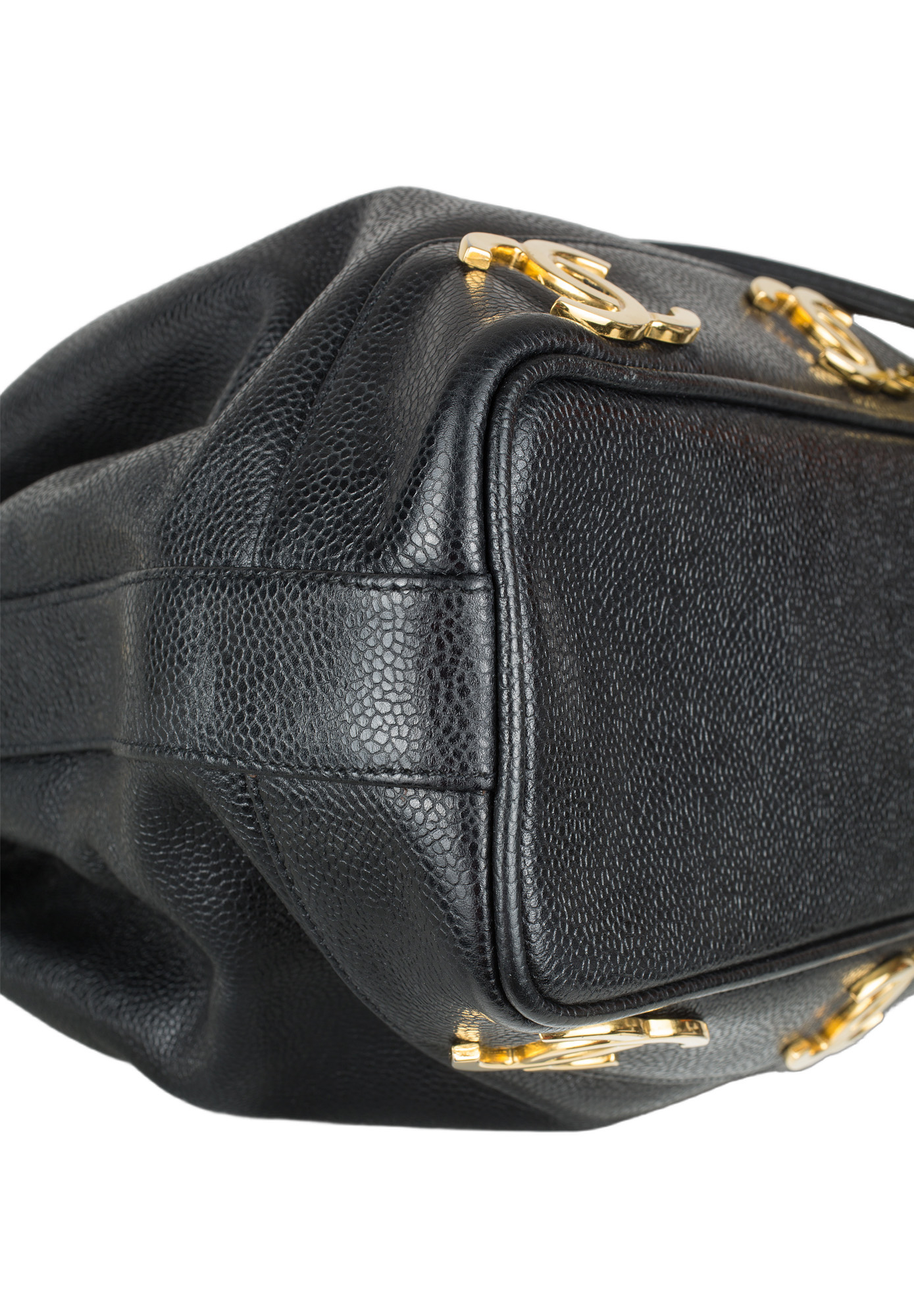 Chanel Drawstring Triplle CC Bucket Bag 