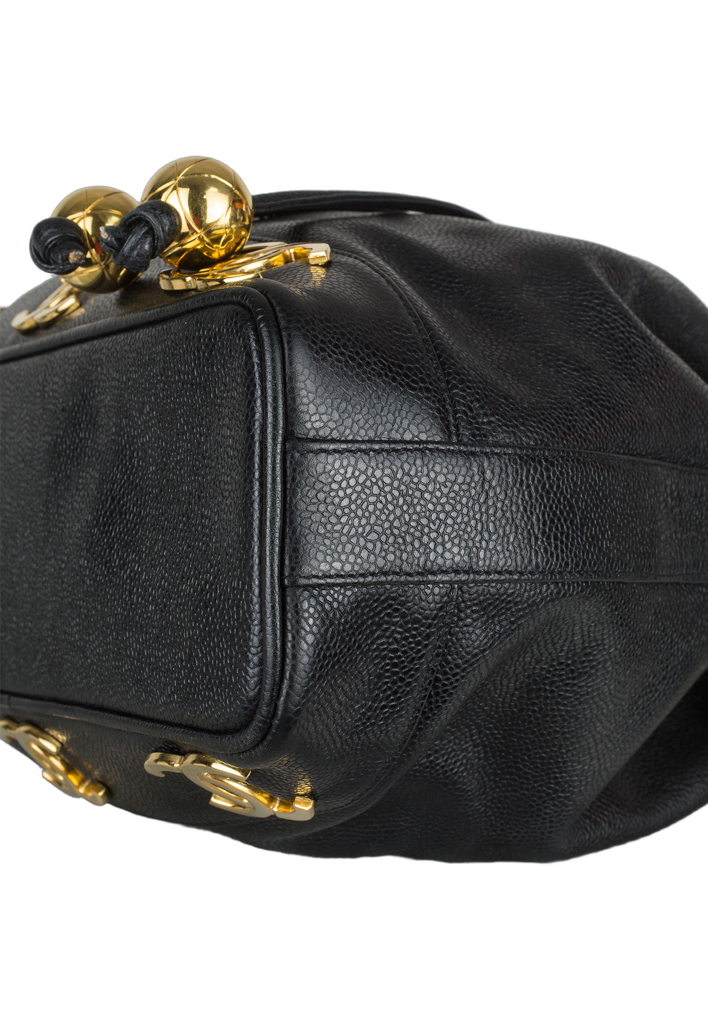 Chanel Drawstring Triplle CC Bucket Bag 