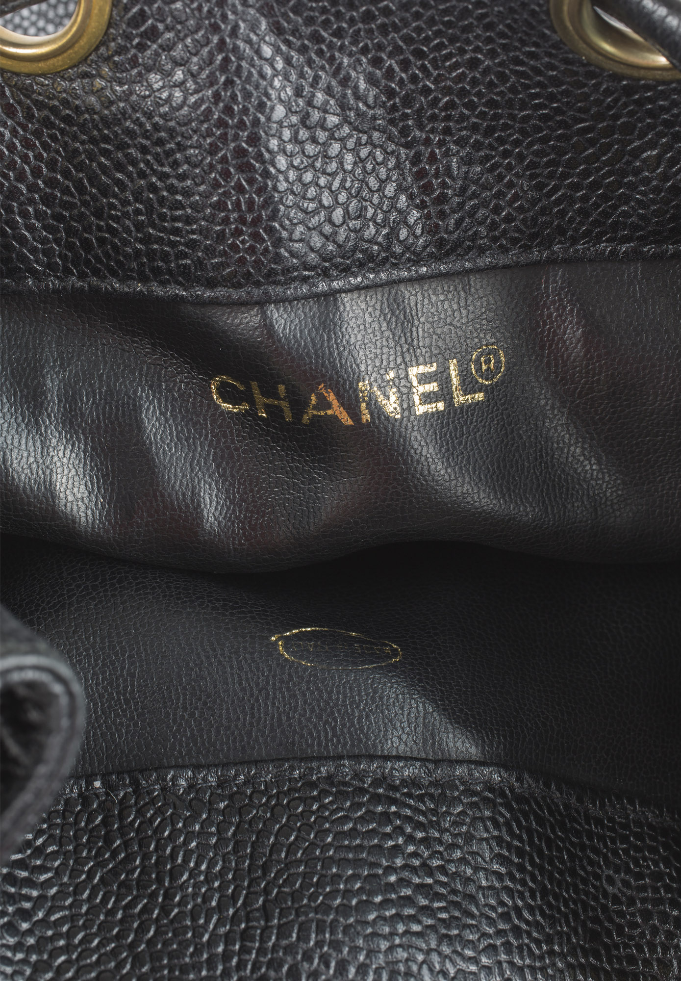 Chanel Drawstring Triplle CC Bucket Bag 