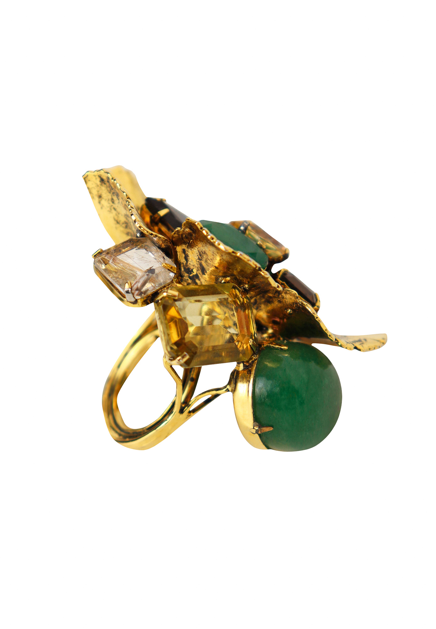 Iradj Moini Ring With Crystals