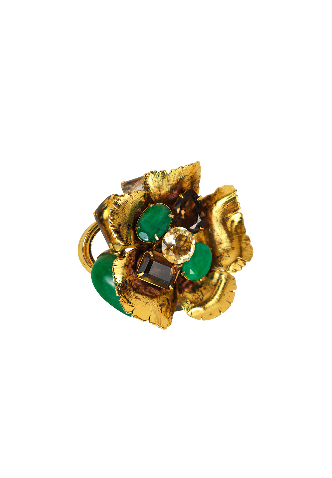 Iradj Moini Ring With Crystals