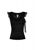 Black Delicate Top Christian Lacroix 