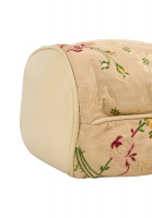 Chanel Brocade Bag With Floral Embroidery