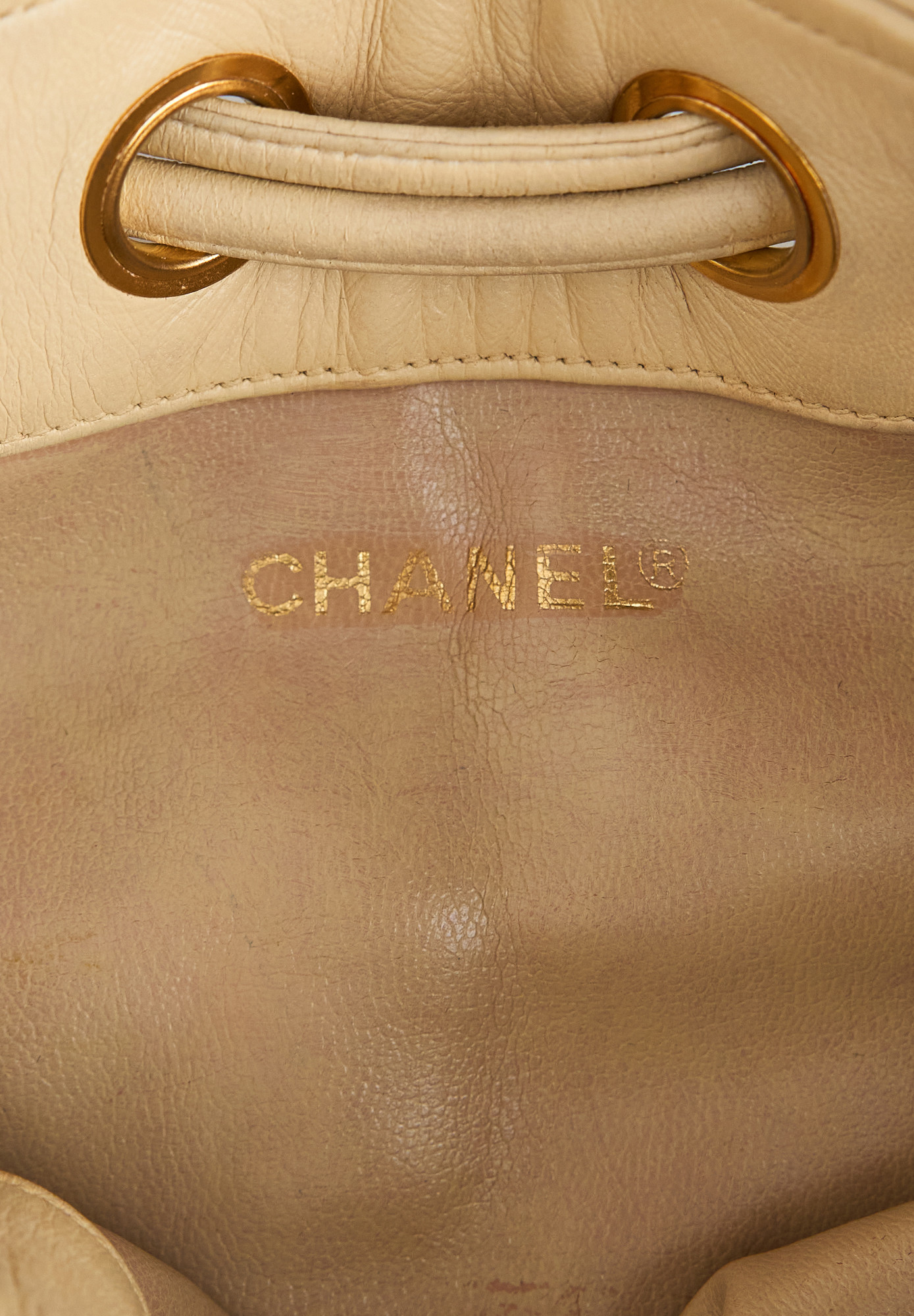 Chanel Brocade Bag With Floral Embroidery