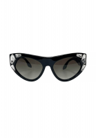 Prada Black Sunglasses With Crystals