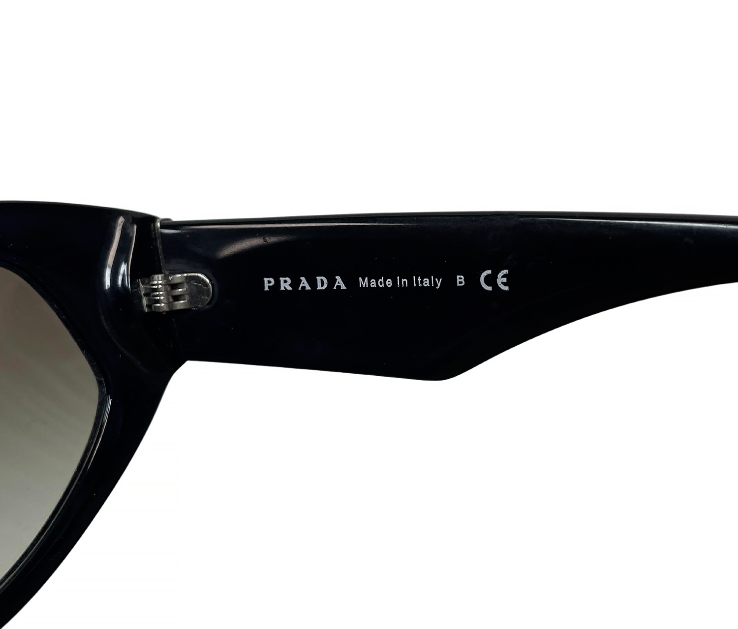 Prada Black Sunglasses With Crystals