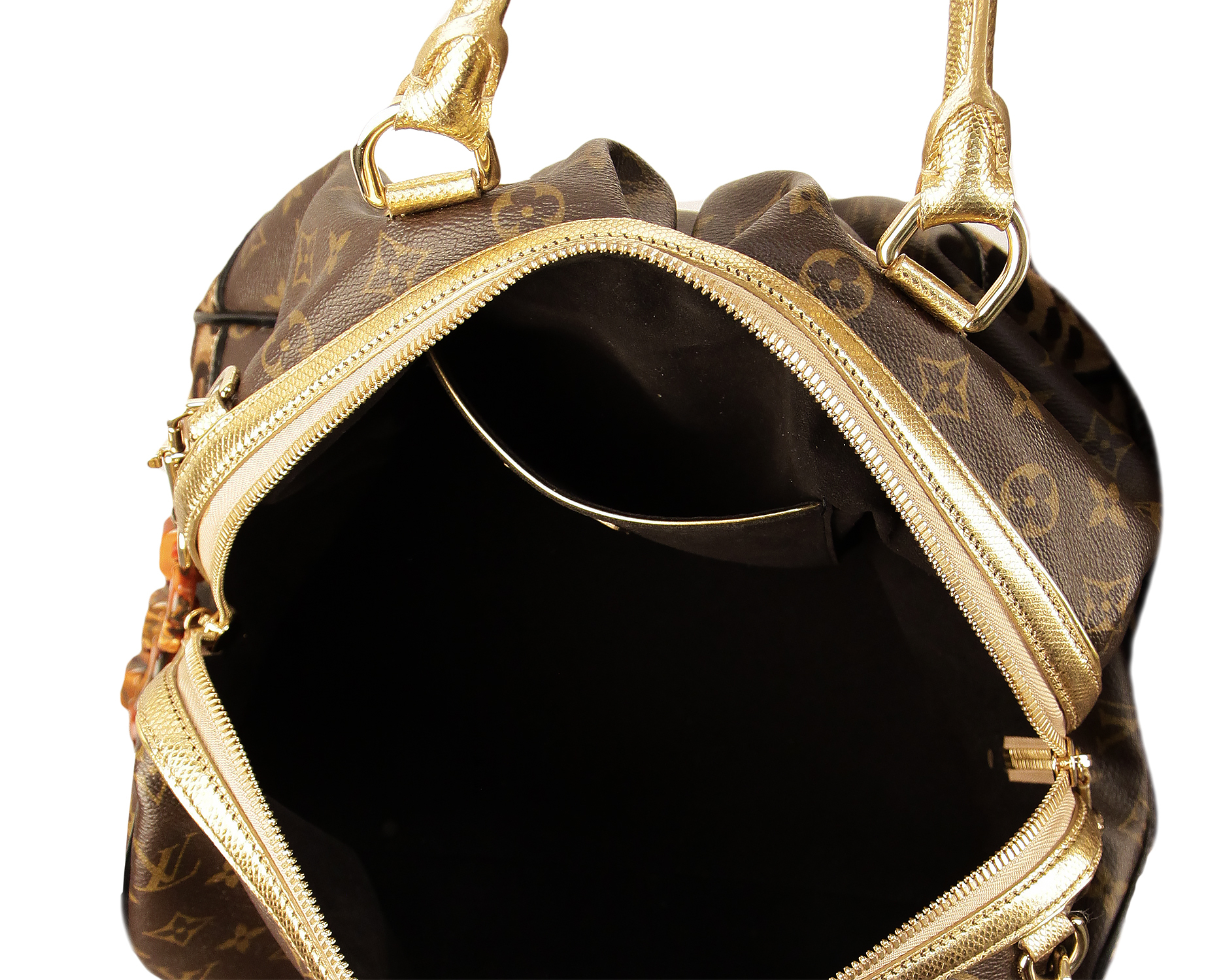 Louis Vuitton Limited Edition Monogram Leopard Stephen Bag