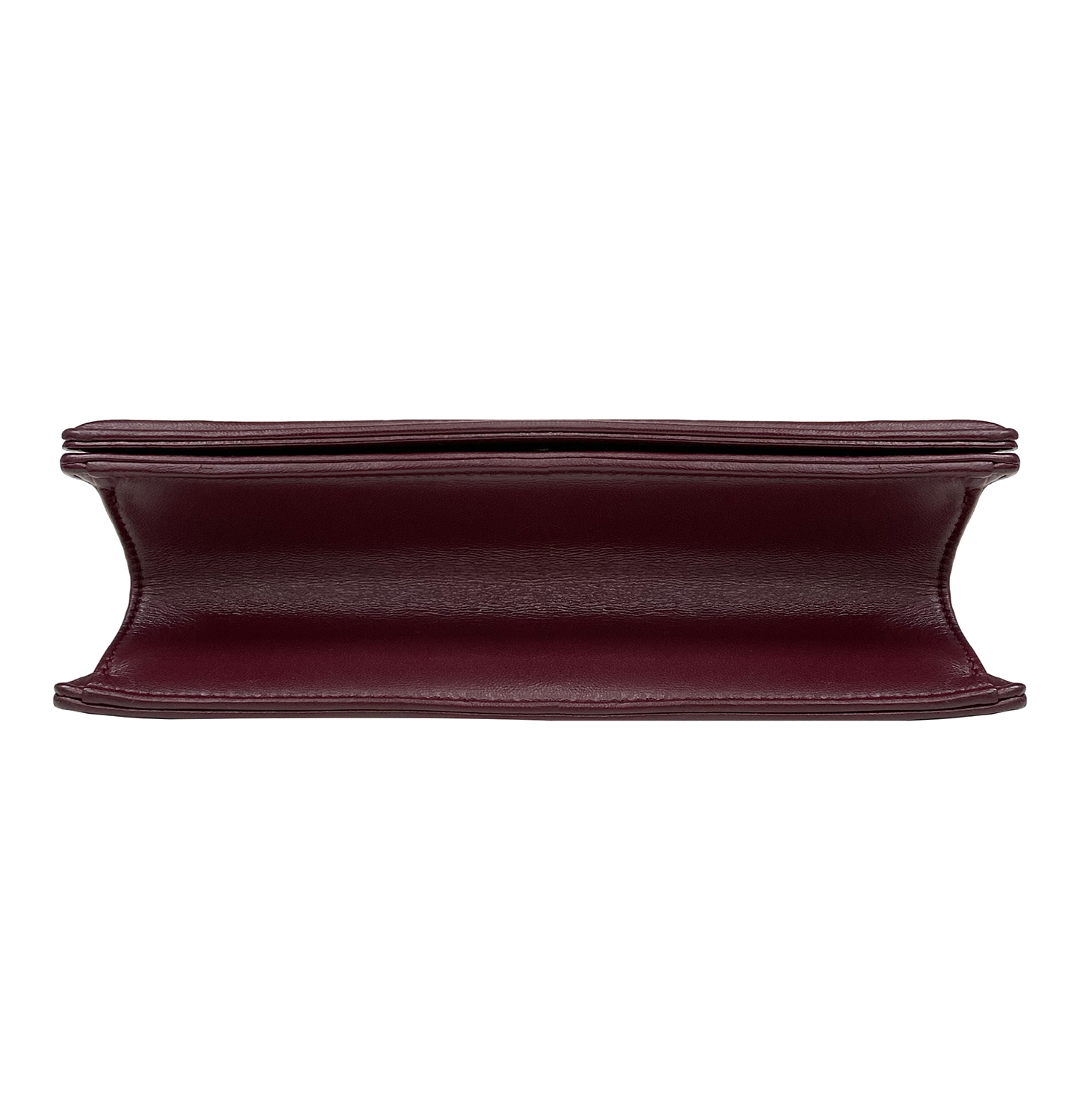 Christian Dior Burgundy Leather and Sequins Medium Diorama Shoulder Bag