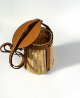 Hermès Farming Picnic Osier Wicker Barenia Bag