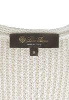 Loro Piana White Knitted Cardigan