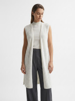 Loro Piana White Knitted Cardigan