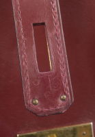 Hermès Kelly 28 Rouge H Box Retourne Bag