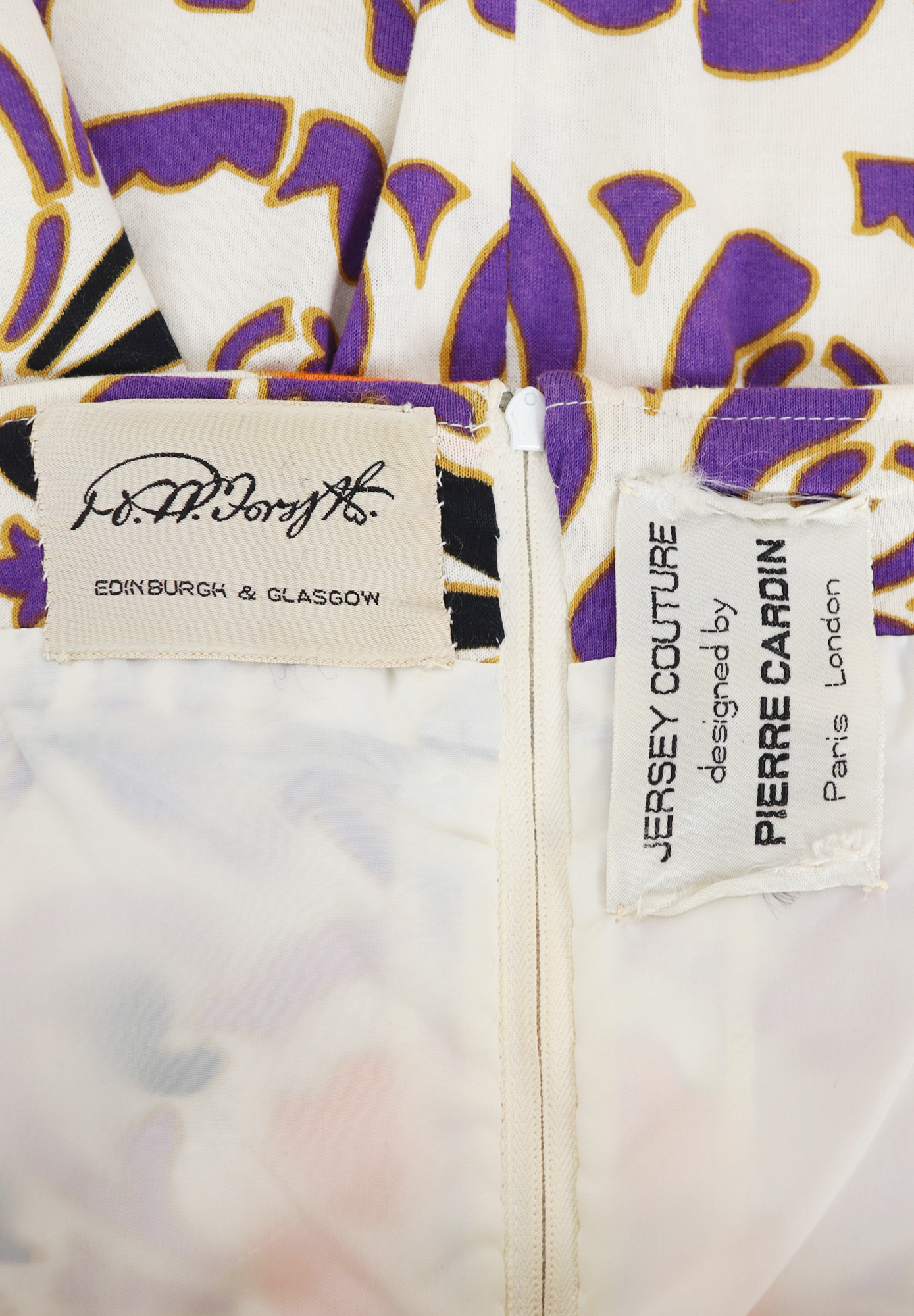 Pierre Cardin Geometric Print Dress