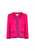Chanel Cardigan With Blue Trim