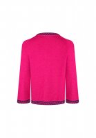 Chanel Cardigan With Blue Trim