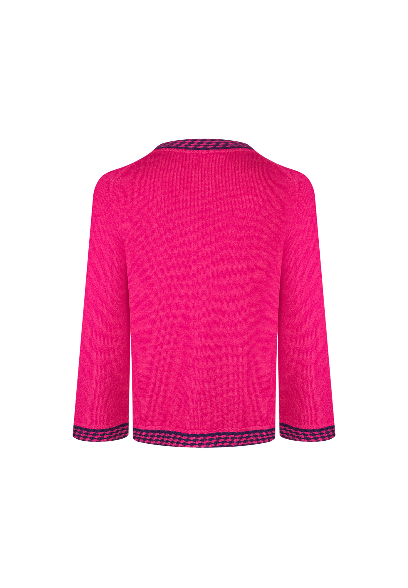 Chanel Cardigan With Blue Trim