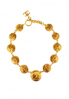 Chanel Logo Necklace